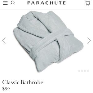 Parachute Home Bathrobe size S